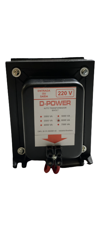 Auto transformador 6000VA D POWER